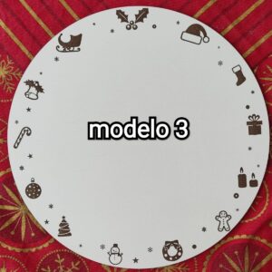 Cakeboard Natalino - 3, 20 cm